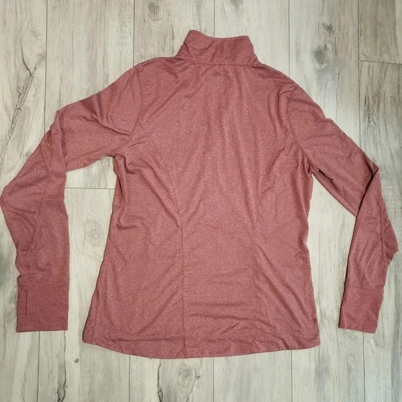 Roots Red Womans L  Full Zip Yoga/Running Jacket. - Picture 2 of 7